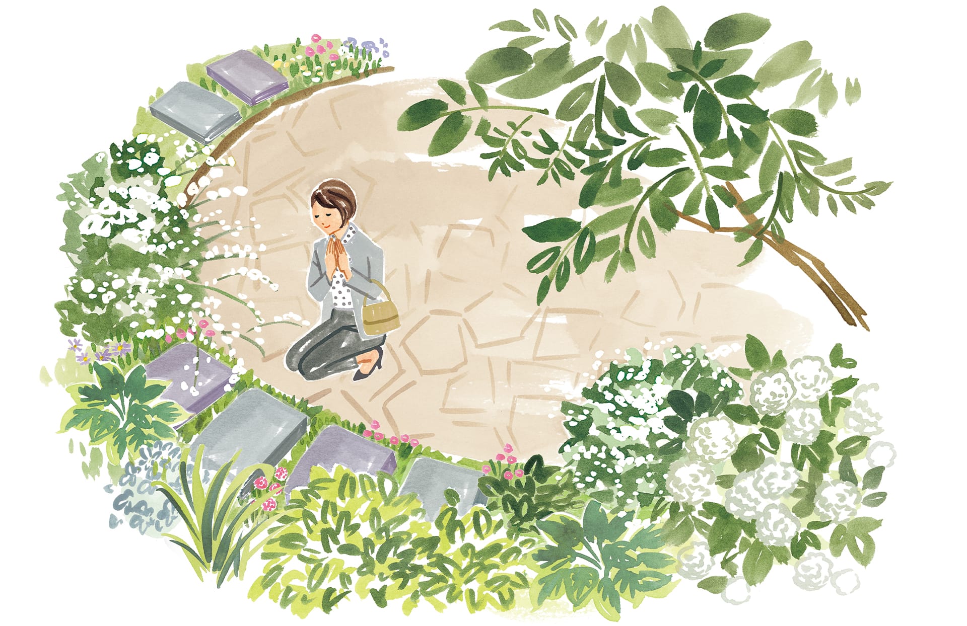 森の樹木葬®︎イメージ