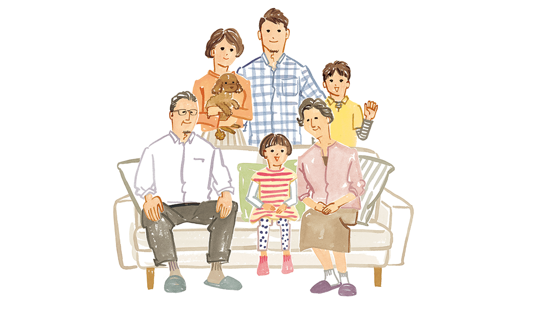 4つの想い「みんなの負担が小さい」イメージ